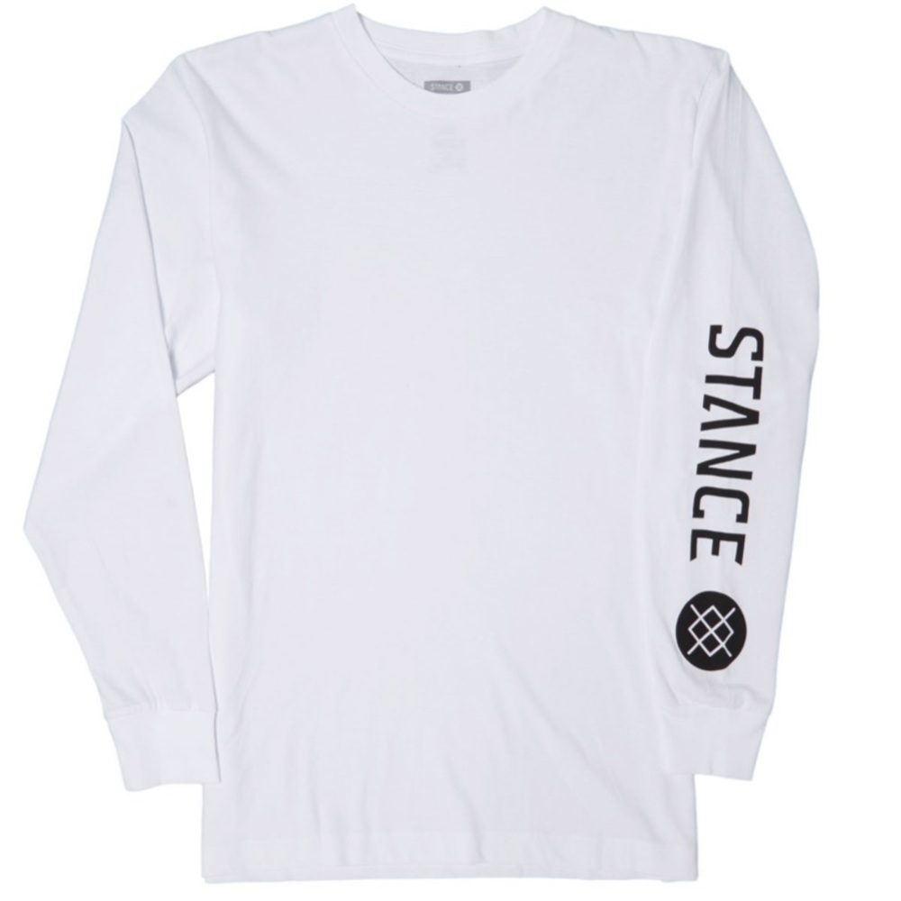 Stance Icon Long Sleeve T-Shirt - White